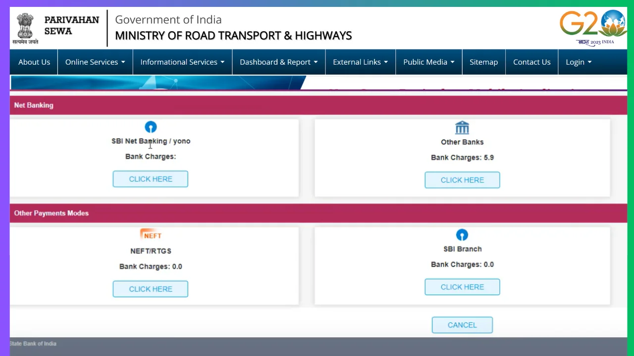 e-Challan payment
