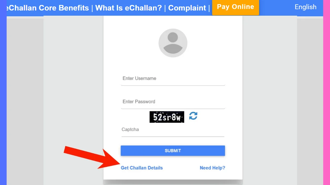 e-Challan status